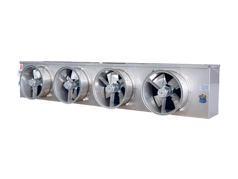 Канальный воздухоохладитель с электрическим нагревательным элементом