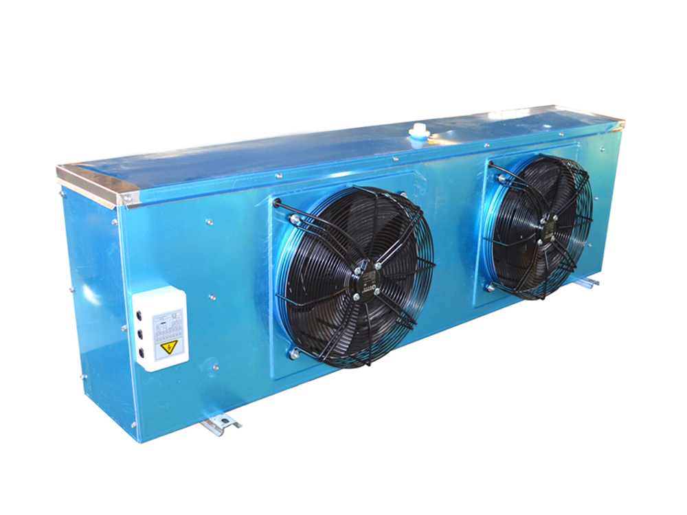 Воздухоохладитель с алюминиевым корпусом и боковым выходом воздуха (может поставляться с защитной плёнкой)