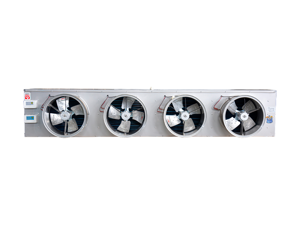 Канальный воздухоохладитель в корпусе и воздуховоде из нержавеющей стали