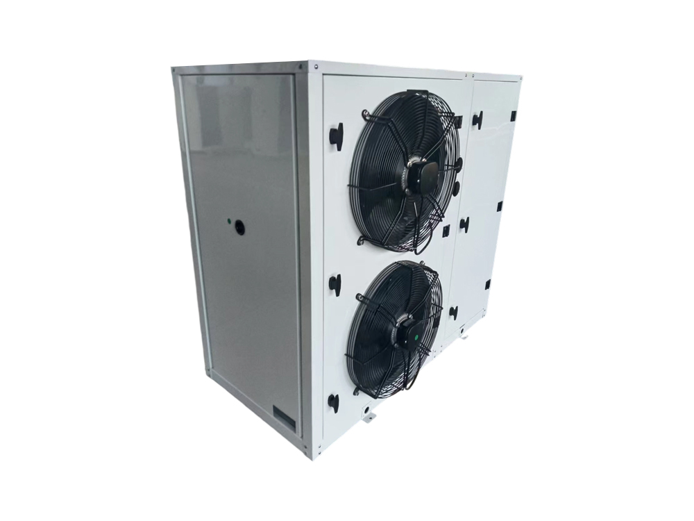 Пластинчатый моноблочный компрессорно-конденсаторный агрегат с трехсторонним доступом