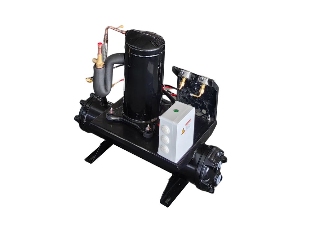 Водоохлаждающий агрегат со спиральным компрессором